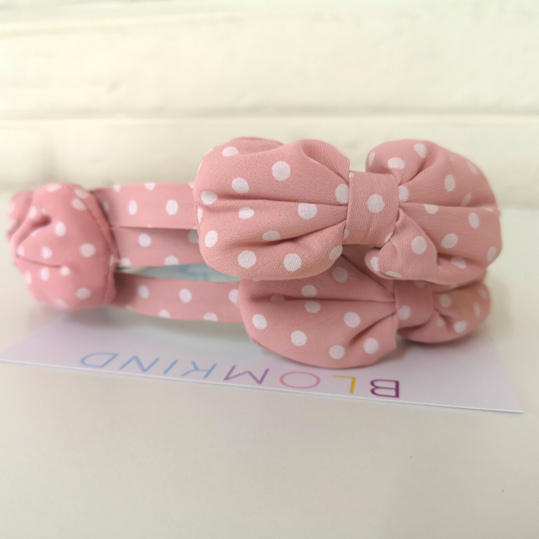 Musk Toddler Girl Polka Dot Hairband