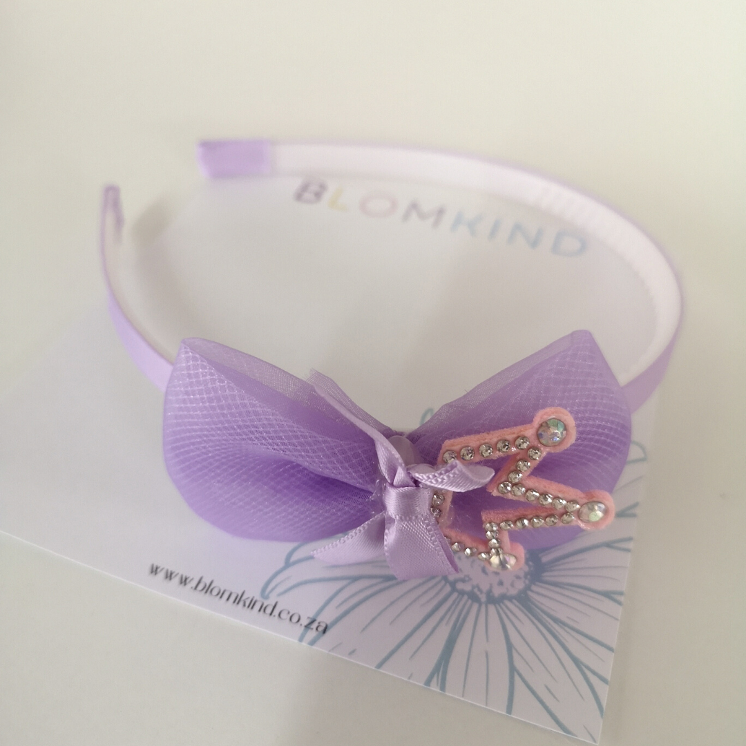 Purple Crown Toddler Girl Hairband