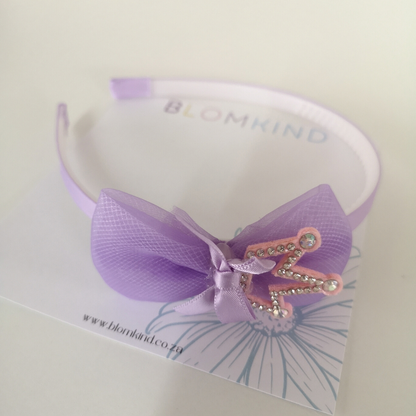 Purple Crown Toddler Girl Hairband