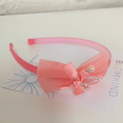 Peachy Crown Toddler Girl Hairband