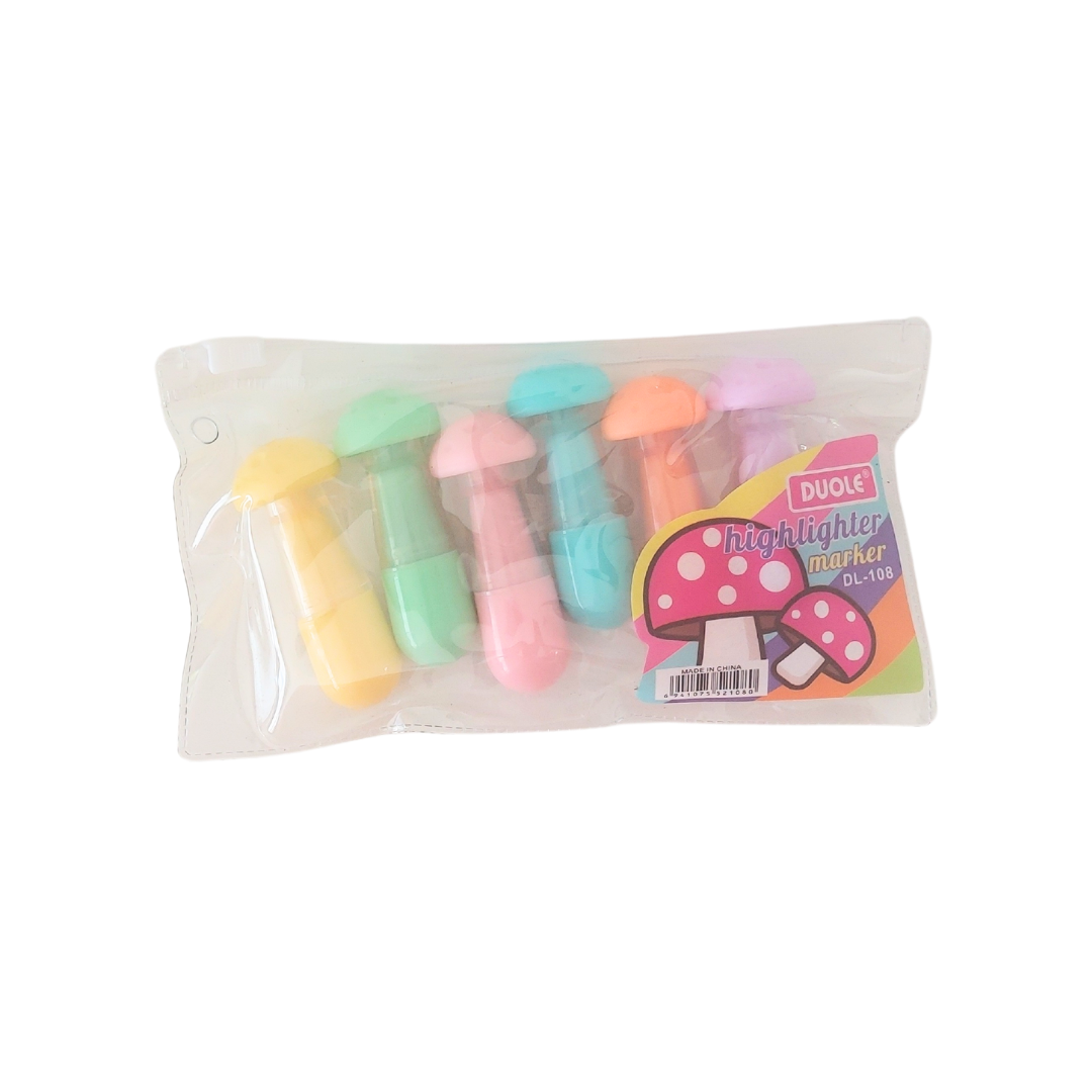 Mini mushroom highlighters