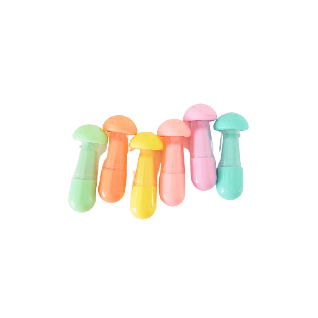 Mini mushroom highlighters