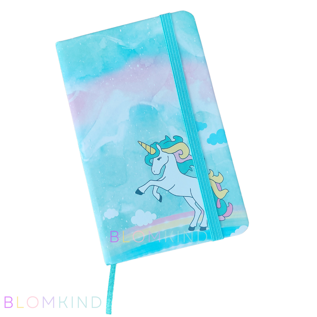 A6 Unicorn Notebook Mint