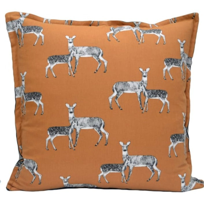 Deer Cinder Large Cushion - 60cm x 60cm