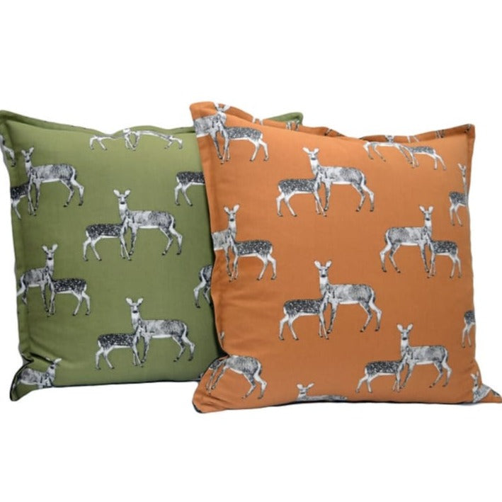 Deer Cinder Large Cushion - 60cm x 60cm