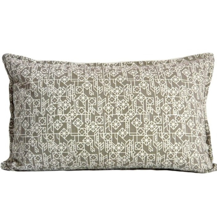 Kay Kite Greenery/titanium Small Cushion