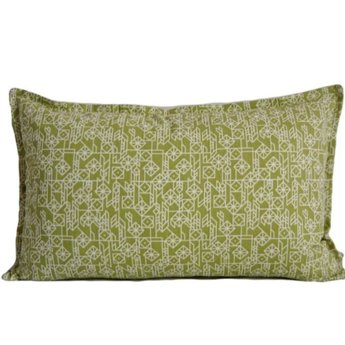 Kay Kite Greenery/titanium Small Cushion