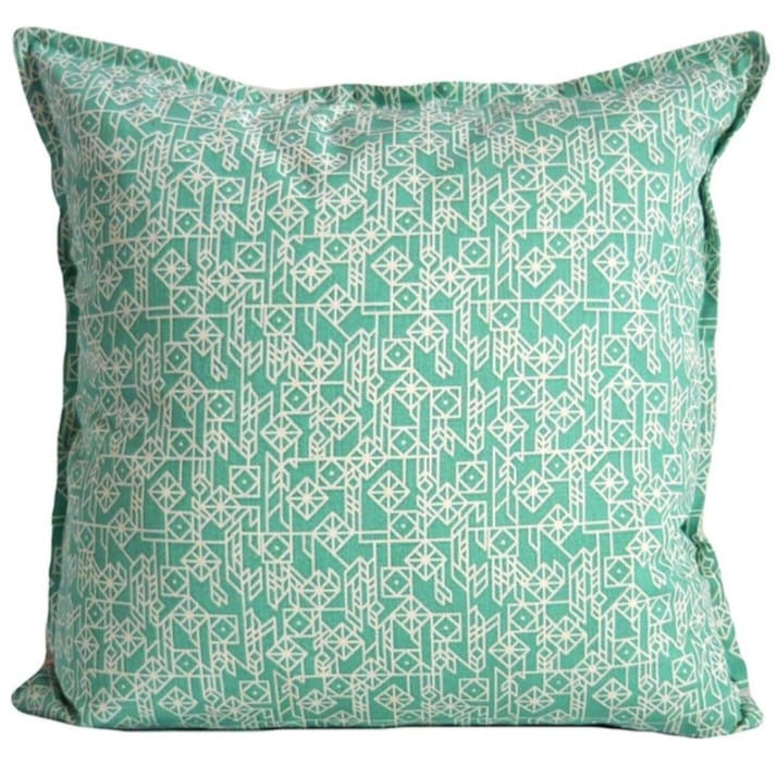 Kay Kite Aqua Large Cushion - 60cm x 60cm