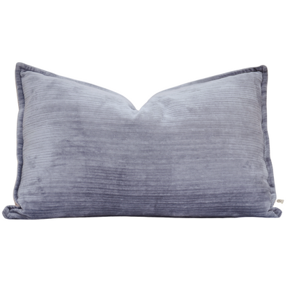 Vichy Sky Velvet Medium Cushion.