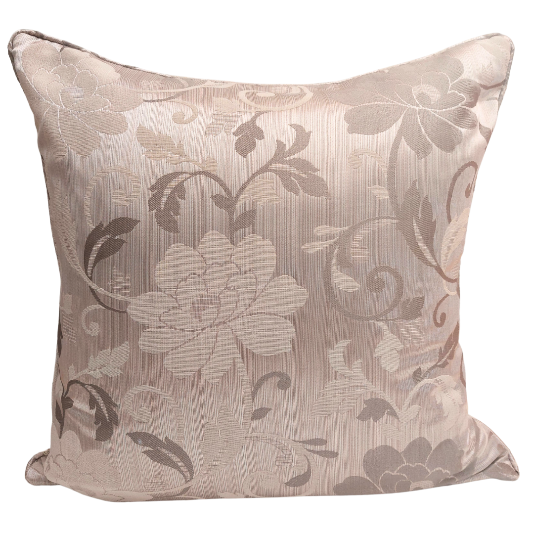 Flowers Grey Medium Cushion