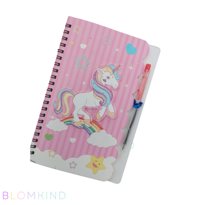 Unicorn Book with pen