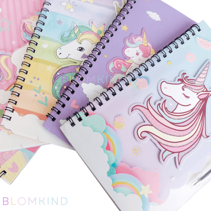 Unicorn Book with pen