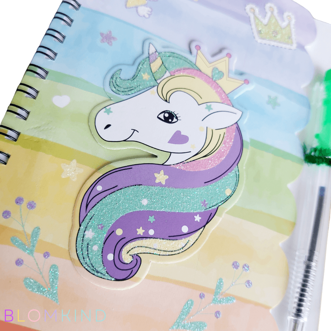 Unicorn Book with pen