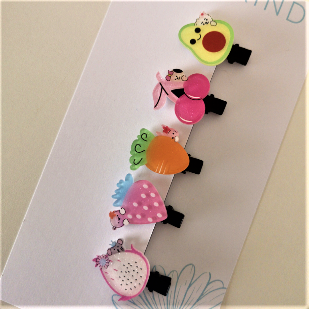 Fruit Jelly 2 Hairclip Set