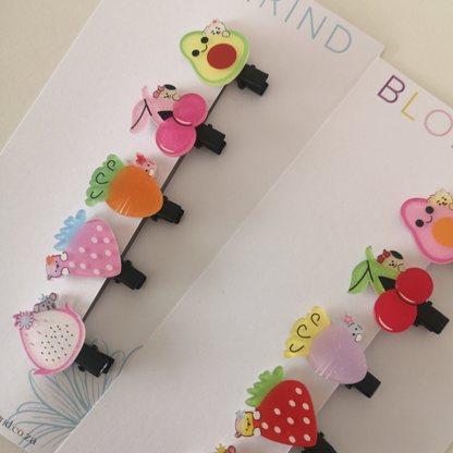 Fruit Jelly 2 Hairclip Set