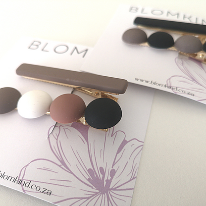 Mocca 2 Piece Hairclips